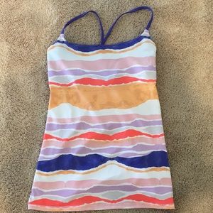 Lululemon Built in Bra Top Size 12